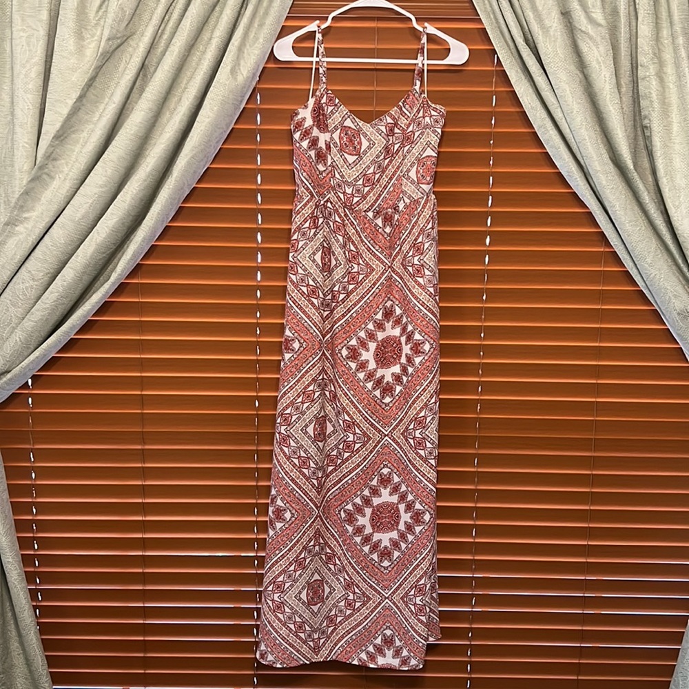Spaghetti Strap Maxi dress, Size Medium